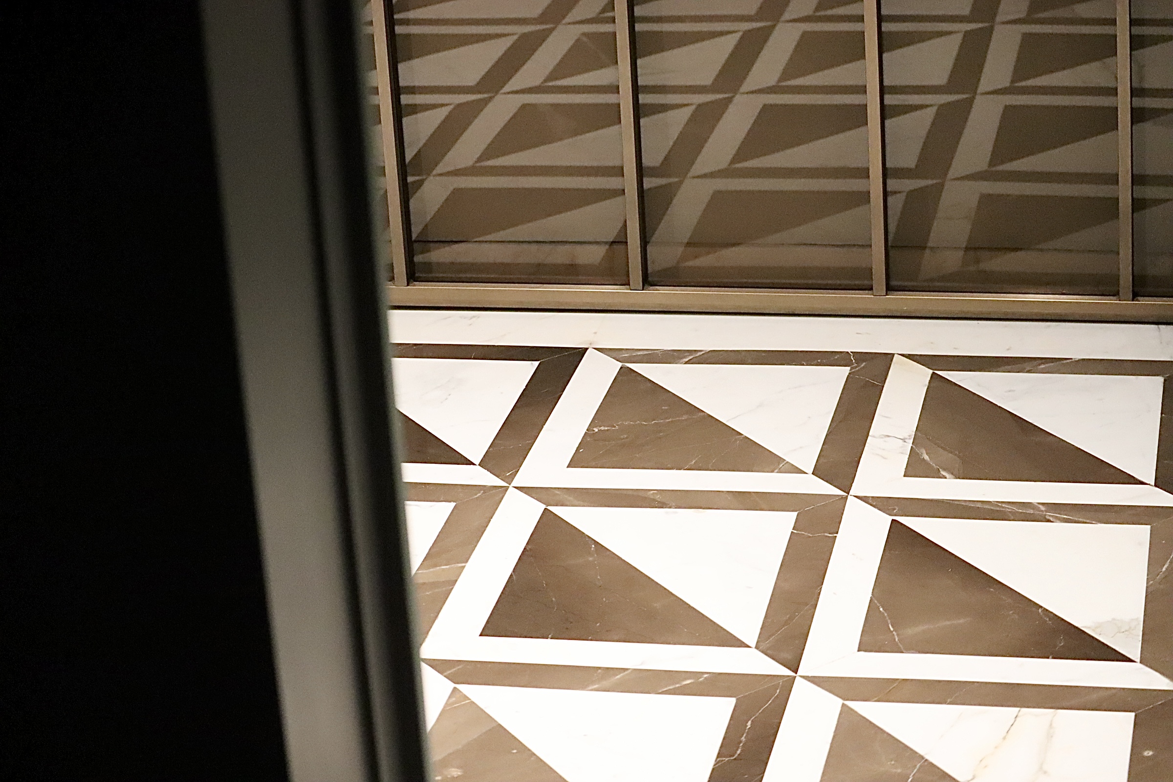 Marble lobby and staircase